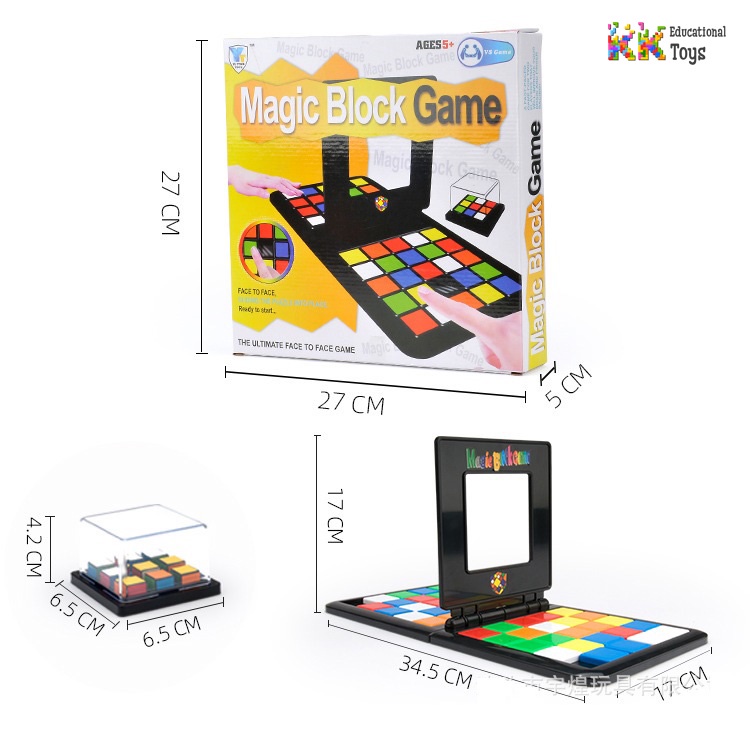 Quà tăng/Đồ chơi: Rubik đối kháng - Rubik đại chiến - KKstore