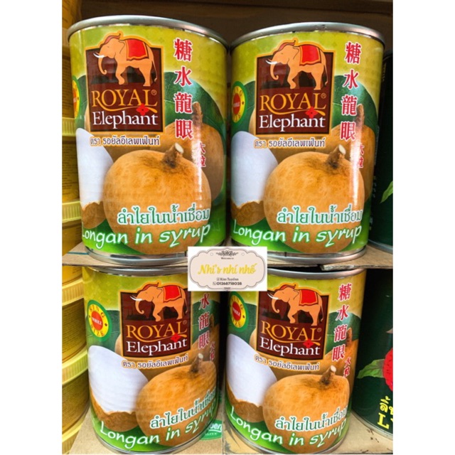 NHÃN LON ROYAL THÁI LAN CON VOI
