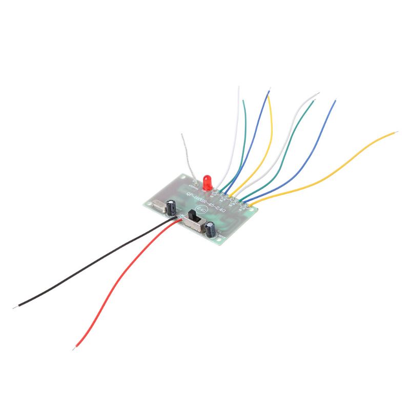 Bảng Mạch Nhận Tín Hiệu Điều Khiển Từ Xa blg 2 4G 8CH Cho Tàu Thuyền 4-6V A