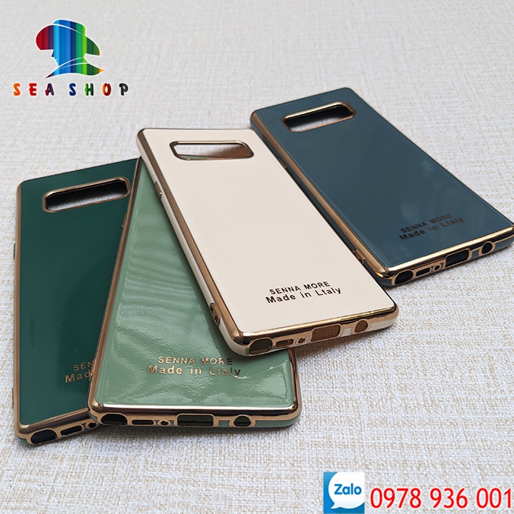 Ốp lưng Samsung Note 8 SM-N950 - Nhựa dẻo -- VIỀN BỐNG -- Chống sốc