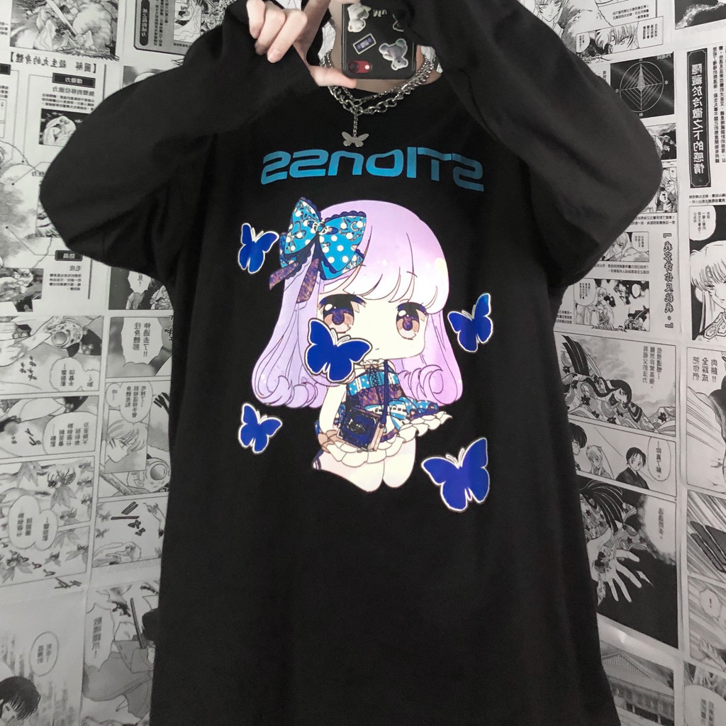 Áo thun tay dài form rộng NEKO.SG, Áo thun Streetwear SWT02