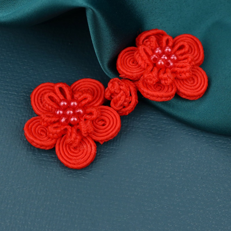 Bộ 10 Cặp Nút Thắt Kiểu Trung Hoa Làm Đồ Thủ Công Trang Trí Sườn Xám