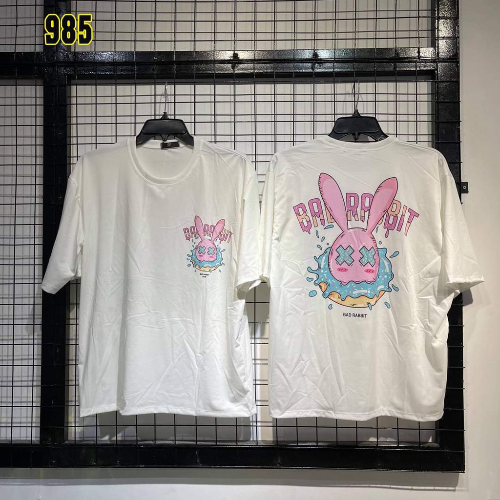 Áo thun tay ngắn unisex, áo phông tay lỡ nam nữ không phai màu, 65% cotton, free size 40-75kg, streetwear - yumi47store | BigBuy360 - bigbuy360.vn