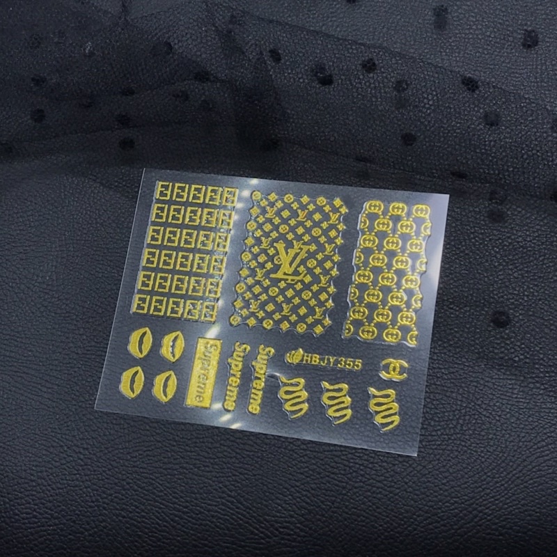 Sticker dán móng nail thương hiệu