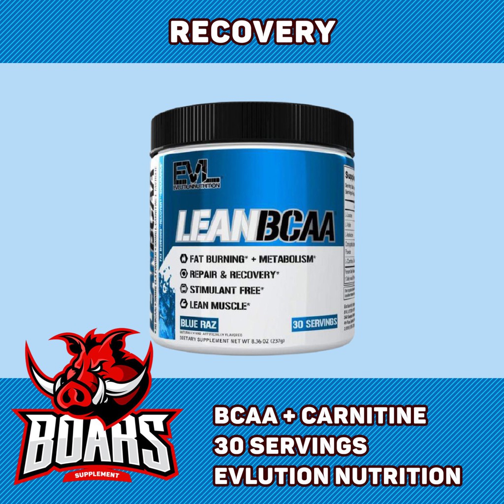 THỰC PHẨM BỔ SUNG EVL LEAN BCAA - HỖ TRỢ GIẢM MỠ VỚI CARNITINE VÀ PHỤC HỒI CƠ BẮP (30 LẦN DÙNG)