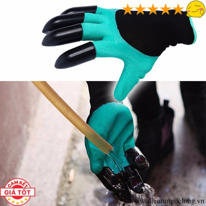 Bộ Găng Tay Làm Vườn Móng vuốt bảo vệ tay và tăng năng suất lao động