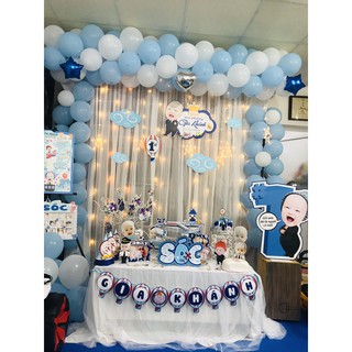 Bảng sinh nhật bé hình chibi ( 50 x 70) cm