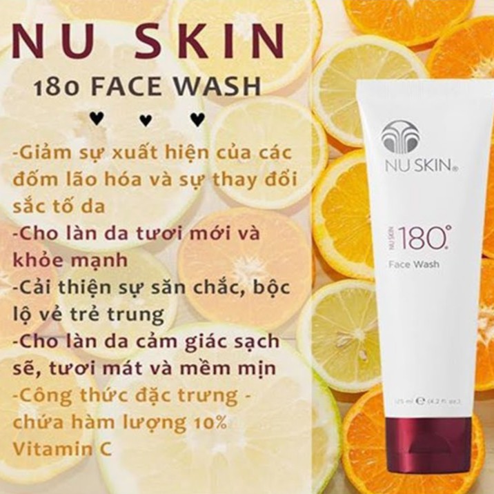 Sữa Rửa Mặt Nuskin 180 Face Wash - Sữa Rửa Mặt Giảm Nếp Nhăn