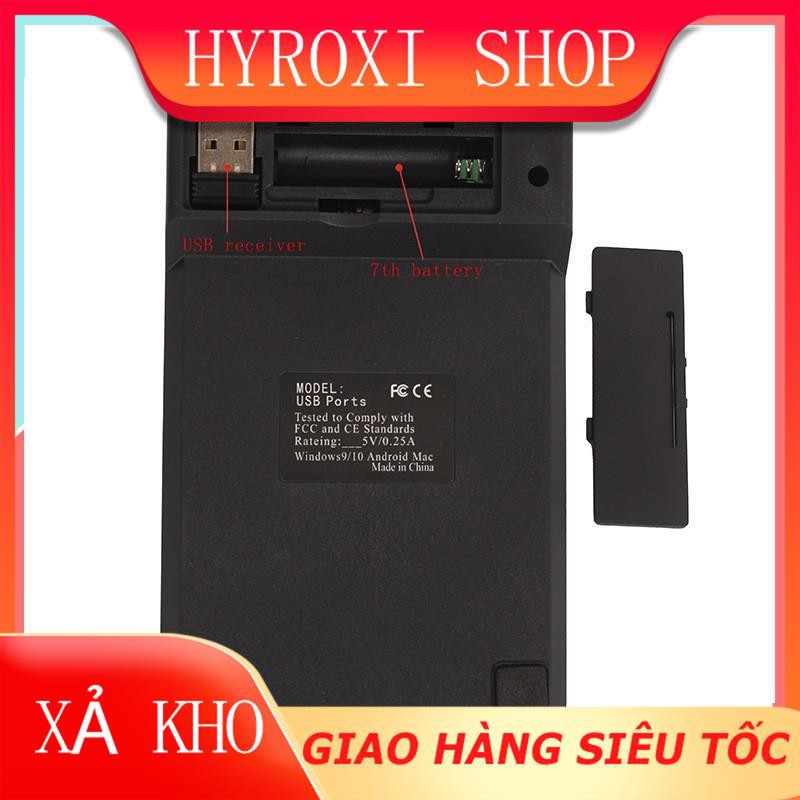 Bàn phím số rời không dây Wireless 2.4 GHz cho Laptop Máy tính Numpad K07 HYROXISHOP