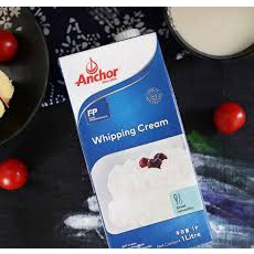 Kem sữa Whipping Cream Anchor HÀNG CAO CẤP Kem sữa tươi nguyên kem chuyên