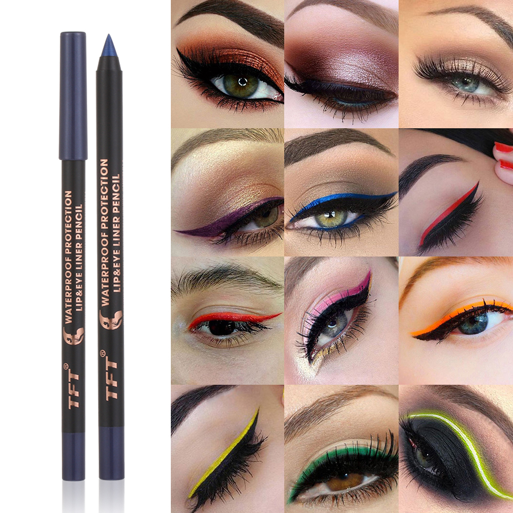 [Hàng mới về] 2 Bút kẻ mắt chống nước lâu phai lên màu cực chuẩn thời trang