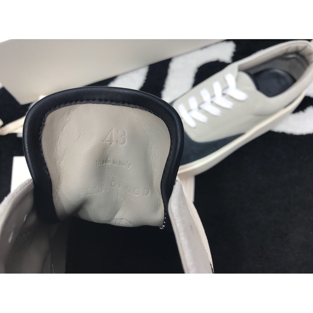 ⚡️[Mirror Quality] - Giày FOG Fear Of God 101 Low Top Vintage Black Bone Suede, Giày FOG mirror quality