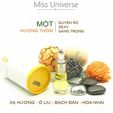 Sale_Lỗ_Tinh dầu nước hoa Dubai AJMAL Miss universe Lucky Men in blue Fantabulous Lưu Hương trên 24 tiếng