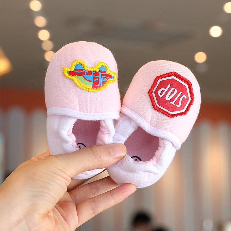 Dép Cotton Mềm Mại Chống Trượt Đáng Yêu Dành Cho Các Bé Tập Đi