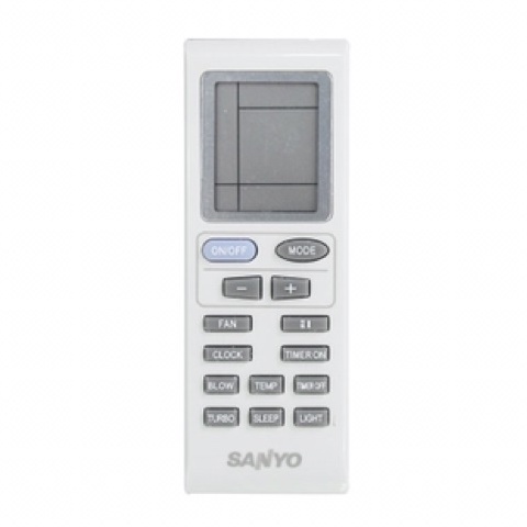 Remote máy lạnh SANYO - Điều Khiển Điều Hòa Sanyo Cũ ,Bảo Hành Đổi Mới Và Tặng 1 Đôi Pin