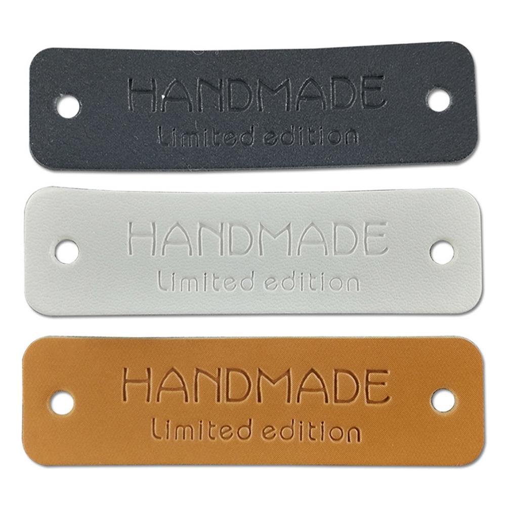 Nhãn Dán Bằng PU In Logo Niken Dùng Trang Trí Khăn Quàng Cổ / Đồ Làm Việc
