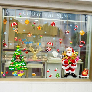 DECAL TRANG TRÍ NOEL 2 MẶT 2021 SỐ 31