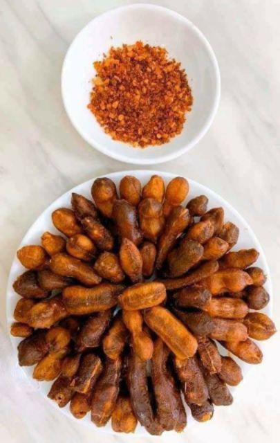 Me lào chấm muối tôm 1 kg