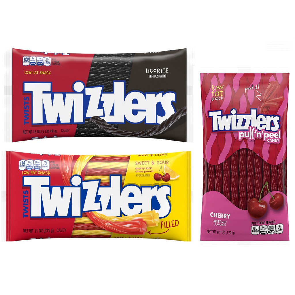 Kẹo dẻo xoắn Twizzlers