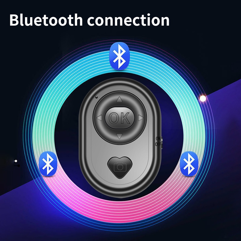 Bộ Điều Khiển Từ Xa Bluetooth Không Dây Dành Cho Điện Thoại iOS / Android Tik Tok