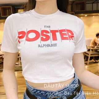☀️ Croptop Tay Lỡ Poster