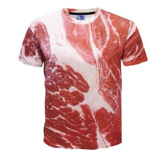 [Vitekshop1] Áo thun nam in 3D hình thịt heo thời trang hot 2019
