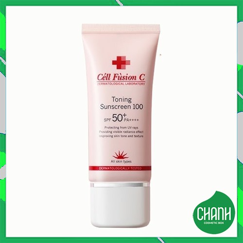 Kem chống nắng Cell fusion C toning Sunscreen SPF50