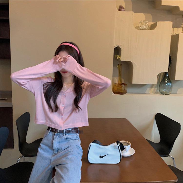 Áo Khoác Cardigan Tay Dài Chống Nắng Thời Trang Mùa Hè 8a56 #