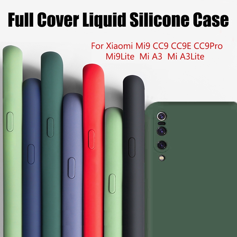 Ốp điện thoại silicone mềm cho XIAOMI MI9 MI9SE CC9 MIA3 MI9LITE CC9E