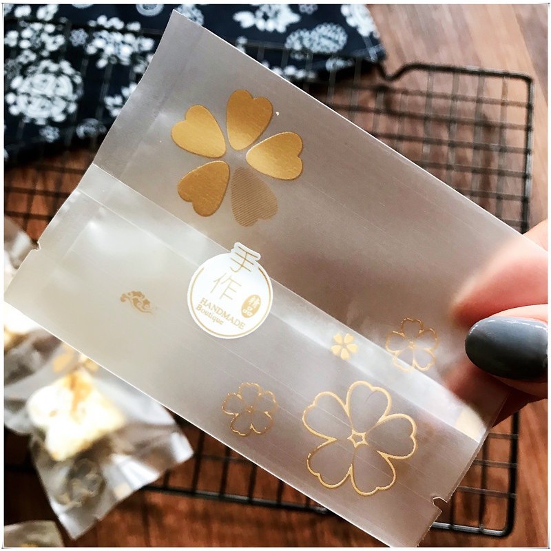 100 túi đựng bánh trung thu HANDMADE  Boutique Từ 50g đến-200g