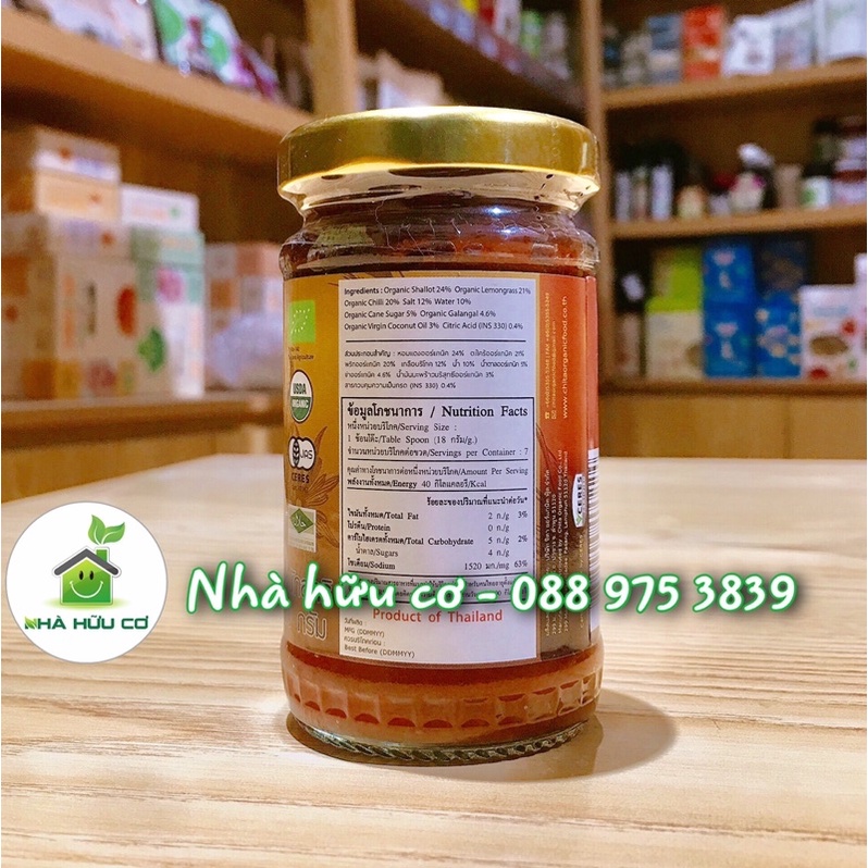 Sốt Tom Yum hữu cơ Lumlum 120g - Organic Tom Yum Sauces - Hsd: 3/10/2023 - Nhà Hữu Cơ