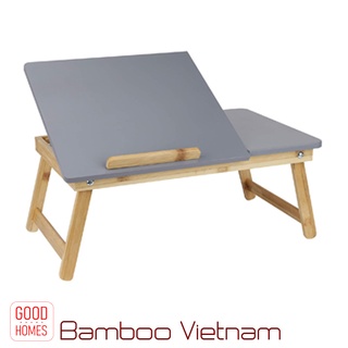 Bàn kê laptop gỗ tre xếp gọn