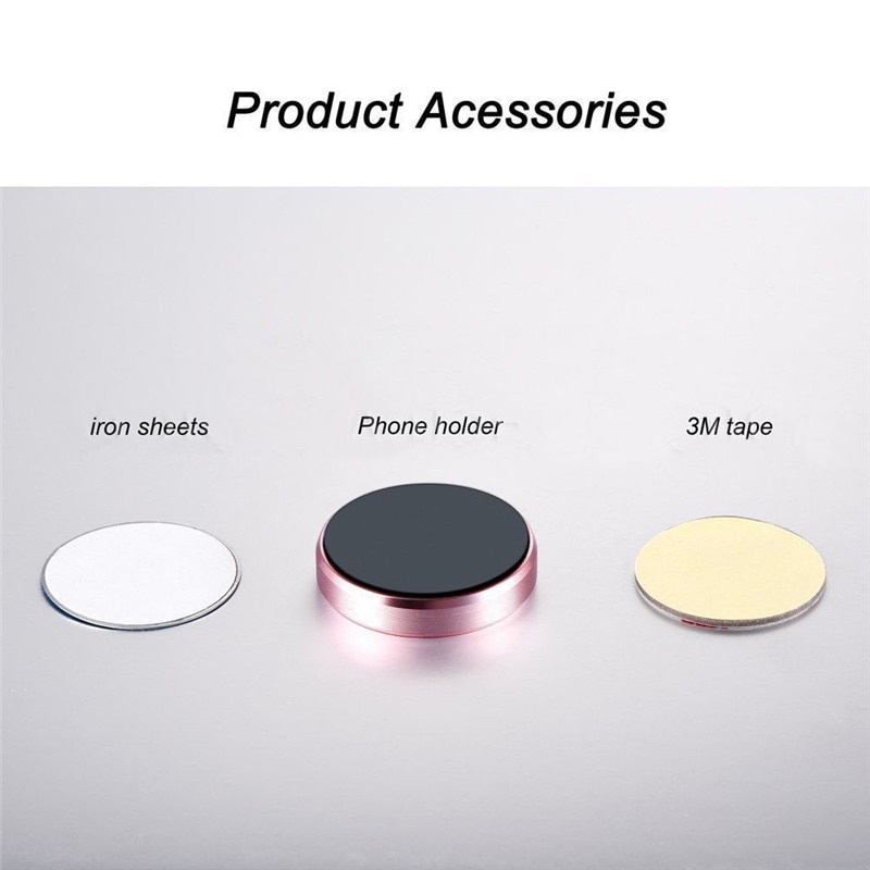 Giá Đỡ Điện Thoại Từ Tính Xoay 360 Độ Trên Xe Hơi