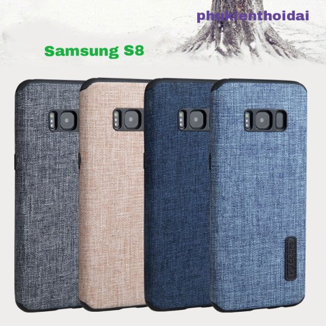 Samsung Galaxy S8 Ốp Lưng vải Hiệu My Colors Cao Cấp ( siêu đẹp )