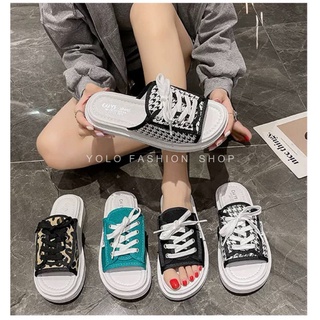 Dép lê nữ quai ngang dép bánh mì đế cao 3p kiểu dáng thể thao hàng siêu nhẹ cao cấp chuẩn đẹp - D36