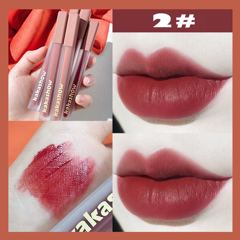 🔥Son HERORANGE🔥 Son Kem Lì KAKASHOW Mềm Mịn Lâu Trôi Mềm Môi