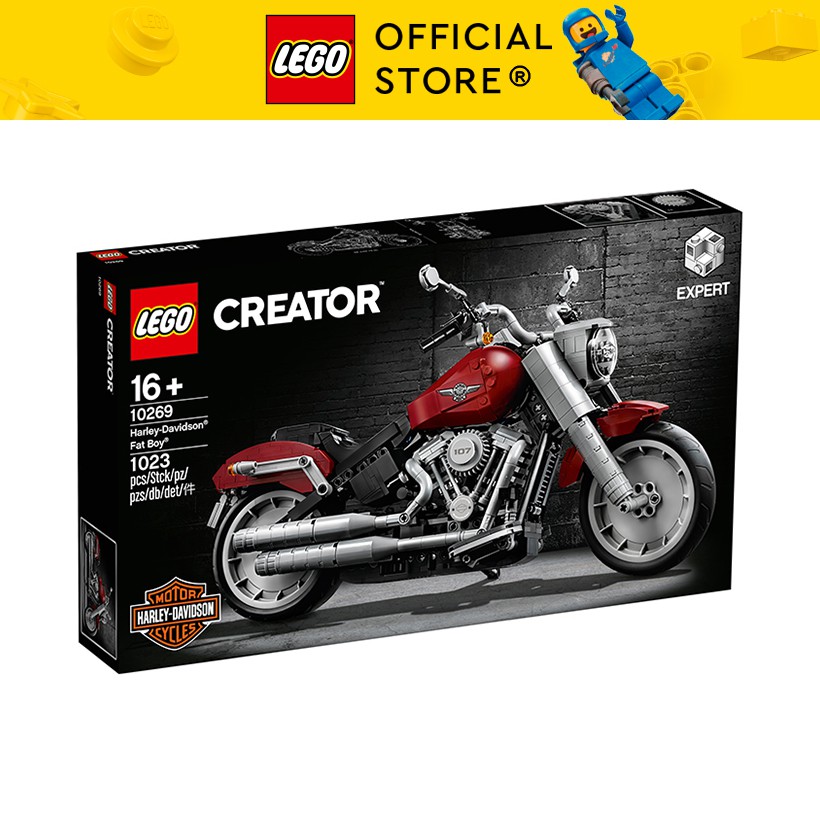 LEGO CREATOR 10269 Xe Mô Tô HarleyDavidson® Fat Boy® (1023 chi tiết)