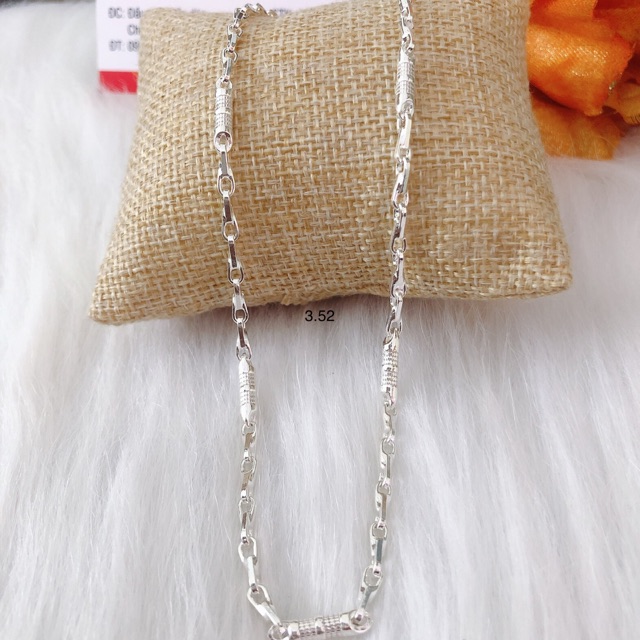 Dây chuyền bạc cho bé trai 1-8 tuổi