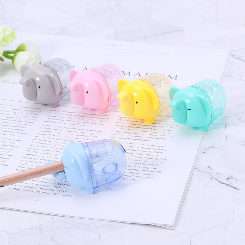 Gọt Bút Chì Hình Chú Voi Hoạt Hình Đáng Yêu