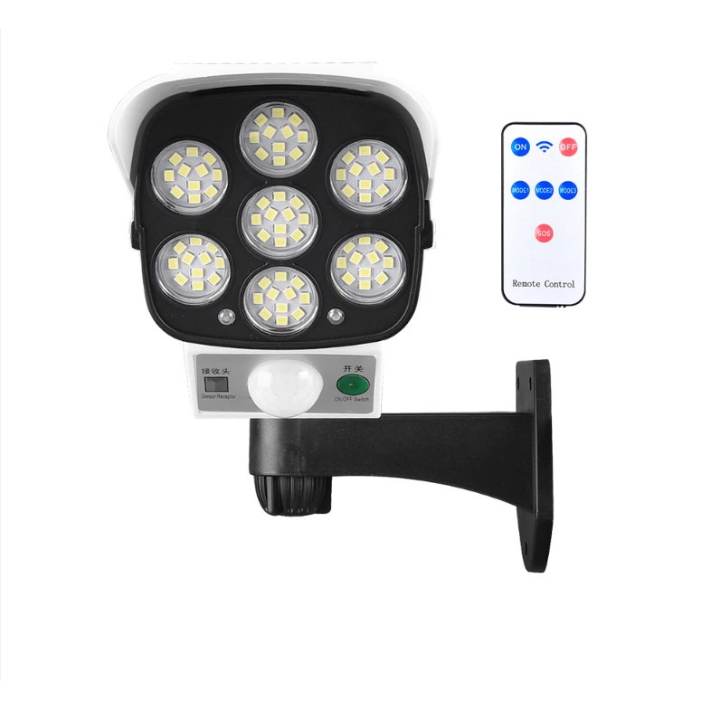 Đèn Led Năng Lượng Mặt Trời Giả Camera Siêu Sáng - Tự Động Bật Tắt- Camera ip Yoosee