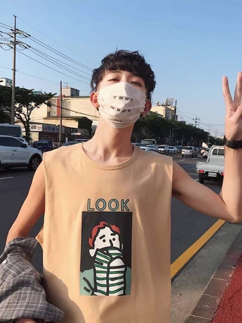 Áo tanktop chàng trai Look COH0619