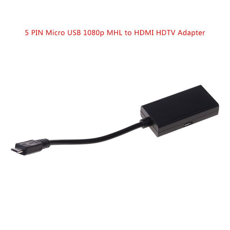 Đầu Chuyển Đổi Wili 5 Pin Micro Usb 1080p Mhl Sang Hdmi Hdtv Cho Samsung Galaxy S4 S3 Note2