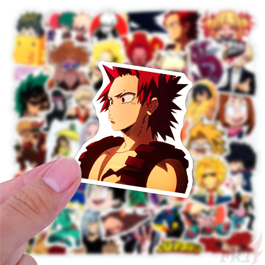 Set 50 hình dán My Hero Academia Anime Series 10 DIY độc đáo dùng trang trí tiện dụng