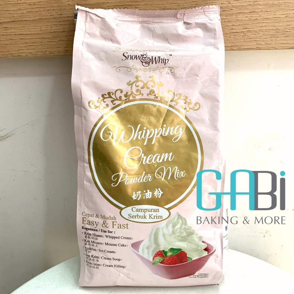 Bột whipping cream Malaysia 500g