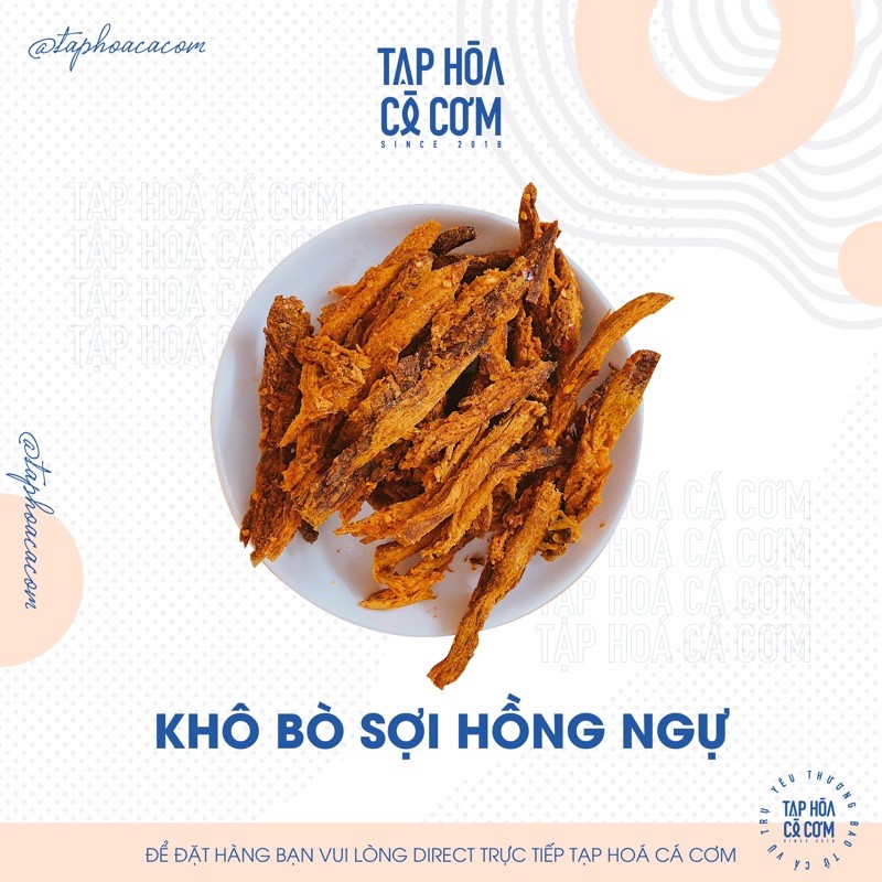 KHÔ BÒ SỢI HỒNG NGỰ