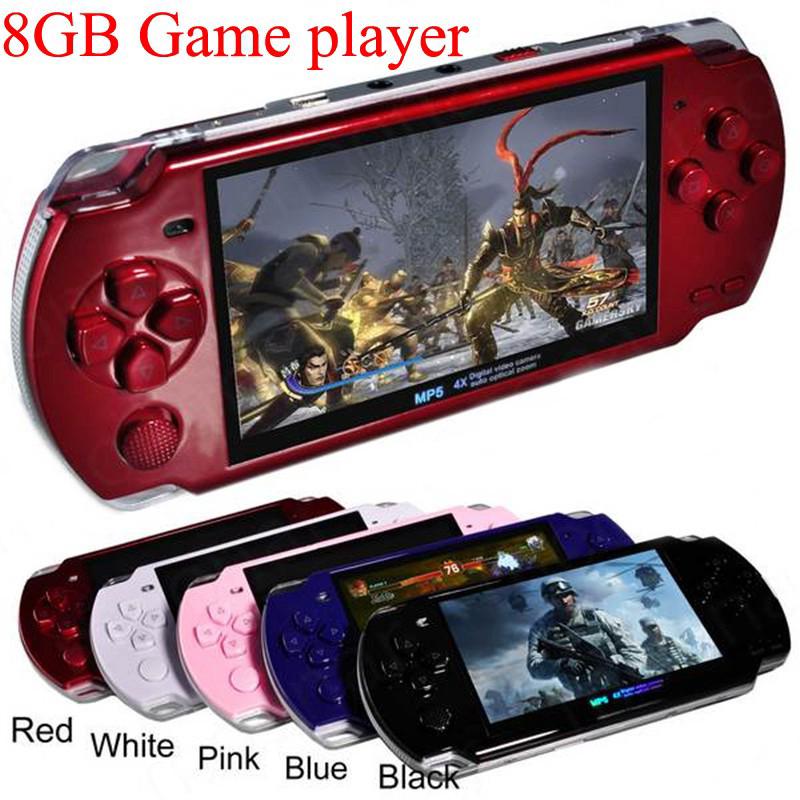 Máy Chơi Game Cầm Tay 4.3 8gb Pmp Psp X6 Với 99+máy Mp4 Mp5 Ebook
