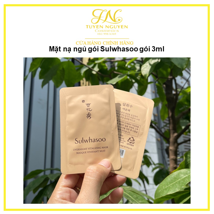 Mặt nạ ngủ gói Sulwhasoo gói 3ml