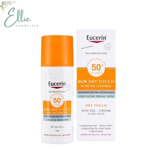 Kem Chống Nắng Eucerin Sun Dry Touch Oil Control face SPF 50+ PA+++ - Dành cho da dầu và dễ nổi mụn
