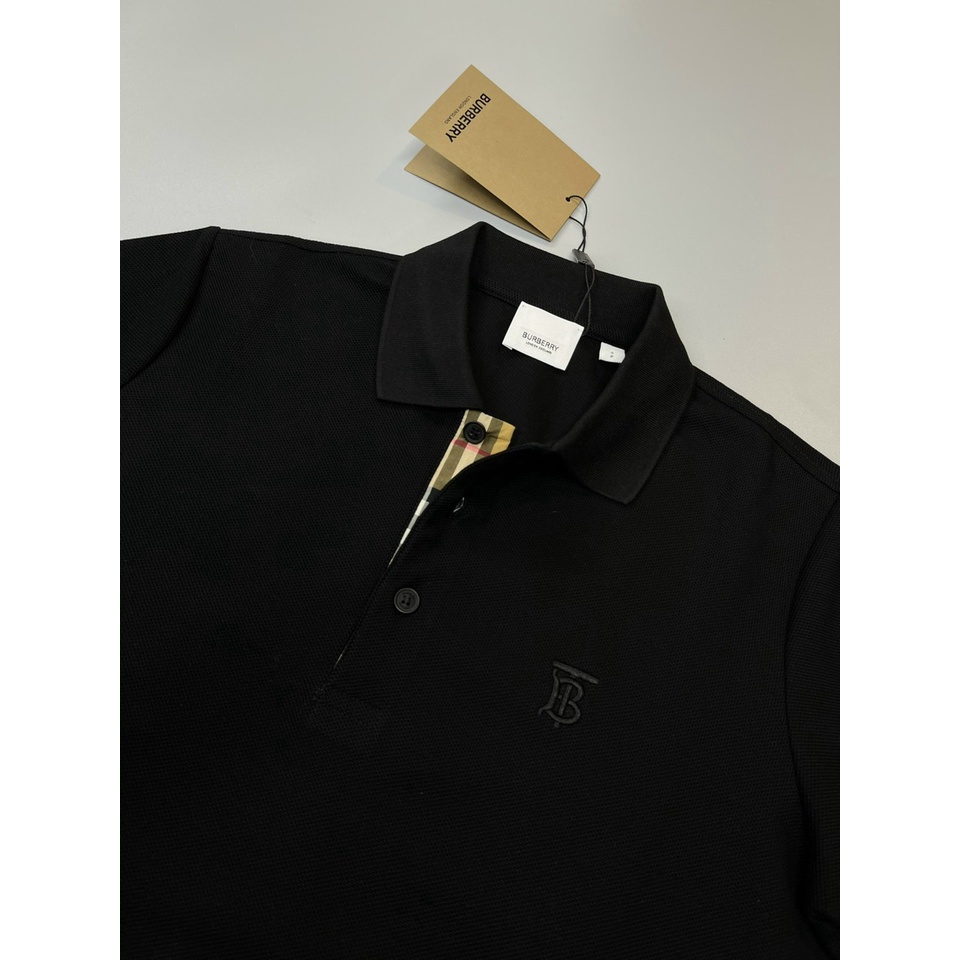 Áo polo BBR Original check cổ logo thêu ngực LA 2022 on web size S-XL