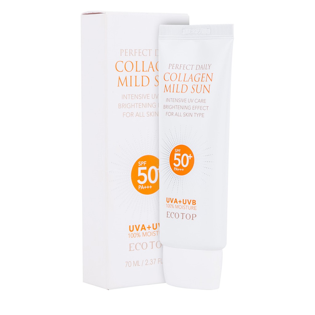 Kem chống nắng Collagen Ecotop Perfect Daily Collagen Mild Sun SPF 50